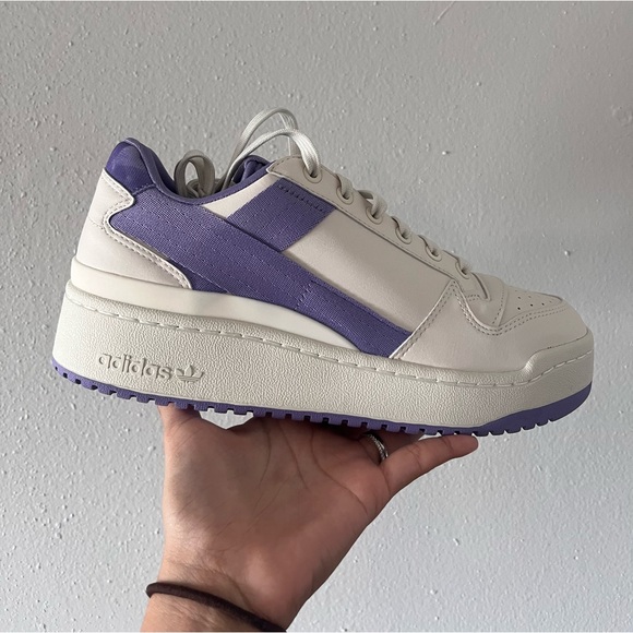 NWT Women's Adidas Originals Parley Forum Bold White & Purple - GX4617 - Picture 13 of 17